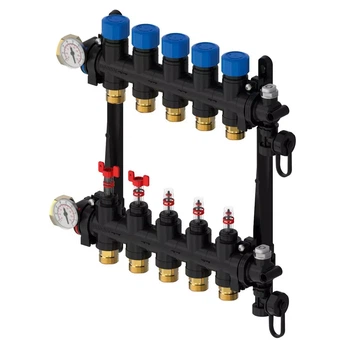 Пластиковий колектор Uponor Vario M 5xG3/4 Euro FM (1085947)