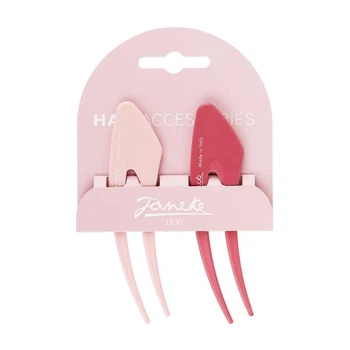Заколка-шпилька для волосся Janeke Hair Clip Бежева та Бородова (14,5 см)