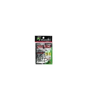 Крючок офсетный Intech Tournament JIG-RIG Offset WMV-32SB (No06 (6шт))