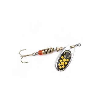 Блешня Mepps Black Fury Silver/Yellow №3 6.5г