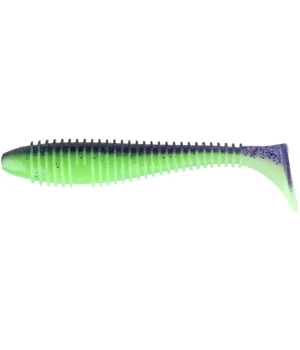 Силикон Keitech Swing Impact Fat 3.8" PALNo06 Violet Lime Berry (6 шт/уп)