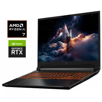 Игровой ноутбук Acer Nitro V16 ANV16-61 / 16" (1920x1200) IPS / AMD Ryzen AI 7 350 (8 (16) ядер по 2.0 - 5.0 GHz) / 16 GB DDR5 / 1000 GB SSD NVMe / nVidia GeForce RTX 5060, 8 GB GDDR7, 128-bit / WebCam / Win 11 б/у