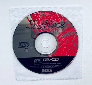 Диск для SEGA Mega-CD - Sol-Feace англ, Б/У