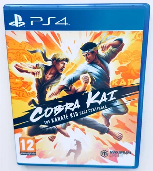 Диск для PlayStation 4 - Cobra Kai Karate Kid Saga Continues, англійська версія, Б/В