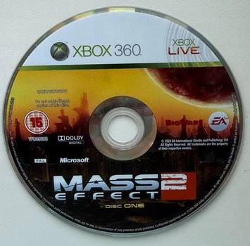 Диск для XBOX 360 - Mass Effect 2 англ, (диск 1), Б/У