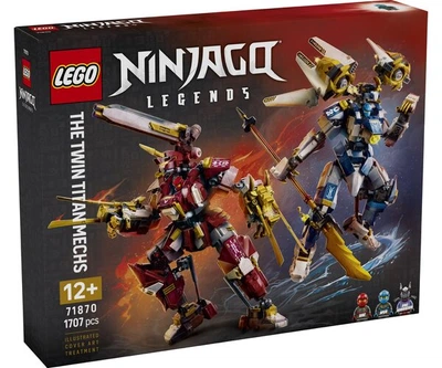 Конструктор LEGO NINJAGO Парні роботи-титани (71870)