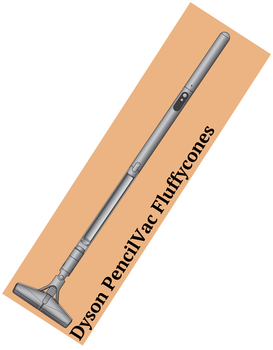 Odkurzacz pionowy akumulatorowy Dyson PencilVac Fluffycones (492689-01)