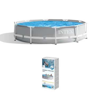 Каркасний басейн Intex 26700 Premium 305х76 см для дітей та дорослих великий