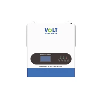 Солнечный инвертор Volt Polska SINUS PRO ULTRA 7000 24/230 В (3500/7000 Вт) MPPT 100 А MPPT (30-500 В) + WiFi