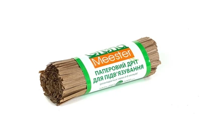 Проволока для подвязывания растений GrondMeester с бумажным покрытием, 15 см, 1000 шт.