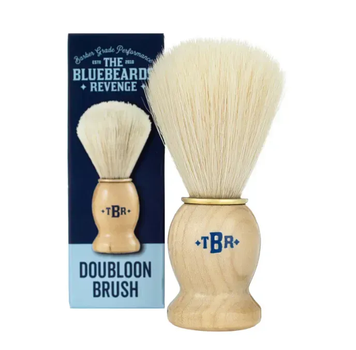 Синтетический помазок для бритья из натурального дерева The Bluebeards Revenge Doubloon