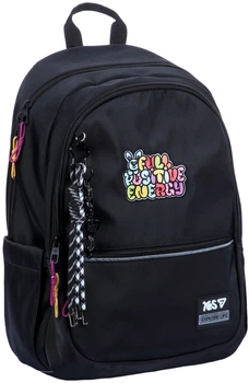 Рюкзак YES TS-113L Positive Energy 44x29x16 см Black (5056574460554)
