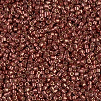 DB-1842 Бісер Miyuki DURACOAT Delica Beads 11/0 (металік мідний), 50 г