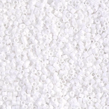 DB-200 Бісер Miyuki Delica Beads 11/0 (натуральний білий), 50 г