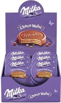 Упаковка вафель Milka Choco Wafer 30 g х 30