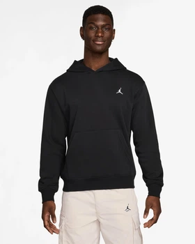 Кофта чоловіча Jordan Brooklyn Fleece Hoodie FV7281-010 чорна - L