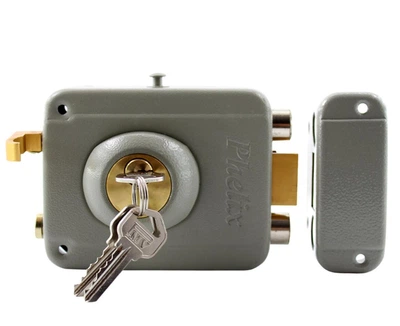 Замок накладний Comit Art.CT0691 2-риг, 3 ключа