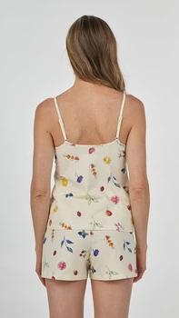 Комплект пижама женская Ellen Fruity DELIGHT lpk 4370/06/01 S молочная