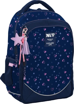Рюкзак школьный YES TS-59M Hearty 42х29х16 см Blue (5056574460820)