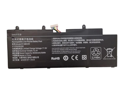 Акумулятор для ноутбука Xiaomi RedmiBook Pro 14, RMA2201-AG, XMA2006-BJ, XMA2006, XMA2006-BB, R14B02W 3636mah 56Wh