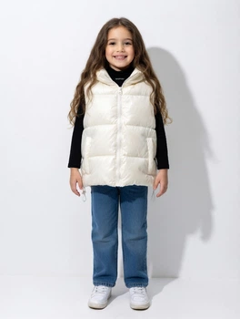 Жилетка для девочки 116 Молочный FAVORITE STYLE (701926-116)