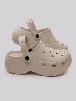 Кроксы женские 35-36 Светло-бежевый LUMO (710644-35-36)