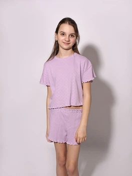 Пижама для девочки подростка 152 Лиловый STASS MODA (722656-152)