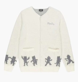 Кофта RipNDip Cosmic Nerm Mohair White RNDSPR25110 XXL