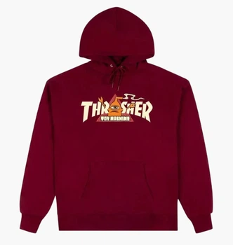 Худи Thrasher Thr X Toy Machine Vortex Bordo 145587-MAR L
