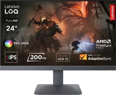 Монитор 23.8" Lenovo LOQ 24-10 (68F1GACBUA)