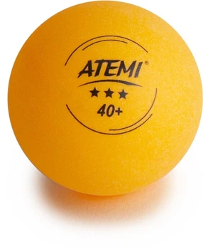 Мяч для настольного тенниса Atemi 3* (поштучно), оранжевый