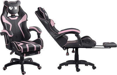 Fotel gamingowy Sofotel Specter 242903 Black-Pink (5903890632250)