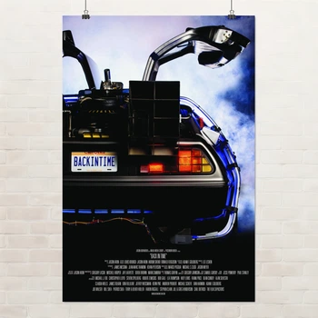 Постер Назад во времени (о фильме "Назад в будущее"), Back in Time (2015), A3 42×28 см (id5716)