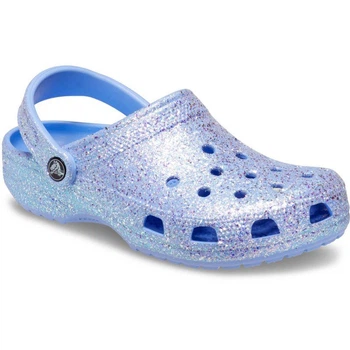 Дитячі сабо для дівчинки Crocs CLOG C12 29 18,5 см Глітер Moon Jelly