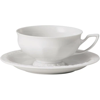 Чашка для чаю 200 мл, діаметр блюдце 16 см Rosenthal Maria Weiss