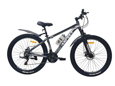 Велосипед CrossBike Aspect 27.5" 15" Чорний-Сірий