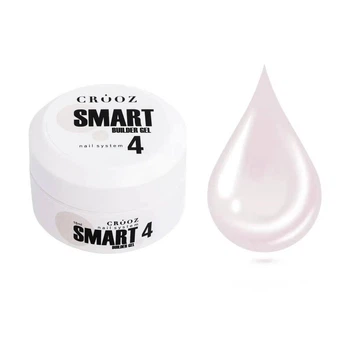 Гель для наращивания Crooz Smart Builder Gel 04 молочно-розовый 15 мл