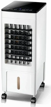 Кліматичний комплекс Crownberg SV-7854 4 в 1 охолоджувач повітря зволожувач очищувач іонізатор повітря кліматична система з пультом LED дисплеєм таймером 12 годин 3 режими охолодження для дому офісу спальні до 20 м²