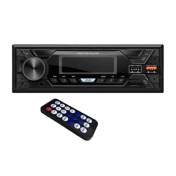Автомагнитола HEVXM 3010 с подсветкой 1 DIN поддержкой Bluetooth TF карта USB AUX функция ответа с пультом управления
