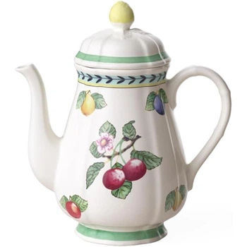 Кофейник 1,1 л, белый с росписью French Garden Fleurence Villeroy & Boch