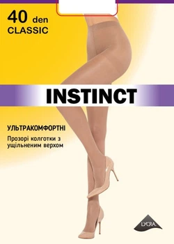 Колготки 40 Den жіночі Instinct Classic 40 6 Natural (4823121007354)