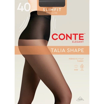 Колготки 40 Den женские Conte Elegant Slimfit 40 (Euro) 3 Nero (5904988527359)
