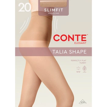 Колготки 20 Den женские Conte Elegant Slimfit 20 (Euro) 3 Natural (5904988527182)