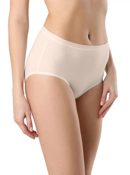 Трусики слипы женские хлопковые Elegante 2016 Slip High 3XL Natural (4823121003189)