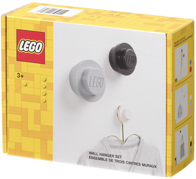 Zestaw wieszaków ściennych LEGO 3 szt (40161733) (5711938031855)