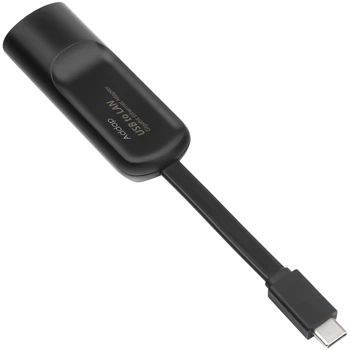 Гигабитный ethernet переходник Digital Lion UC2RJ45-02, сетевой адаптер Type-C to RJ45, 1000 Mbps