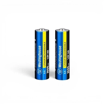 Аккумуляторы Westinghouse AA 1.5V 2400mAh Li-ion 3600mWh 2 шт 14.5×50.5 мм – перезаряжаемые литий-ионные элементы питания