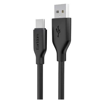 Кабель Earldom EC-175C Soft Silicone USB to USB-C 3A 1m Black (USB-000681)