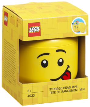 Pojemnik LEGO Głowa Mini Silly Boy 360 ml (40330808) (5711938033545)