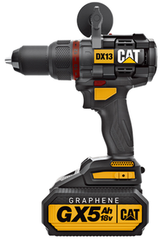 Акумуляторний дриль-шуруповерт CAT DX13.1 18 В (6943475826239)